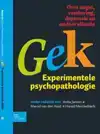 GEK, EXPERIMENTELE PSYCHOPATHOLOGIE