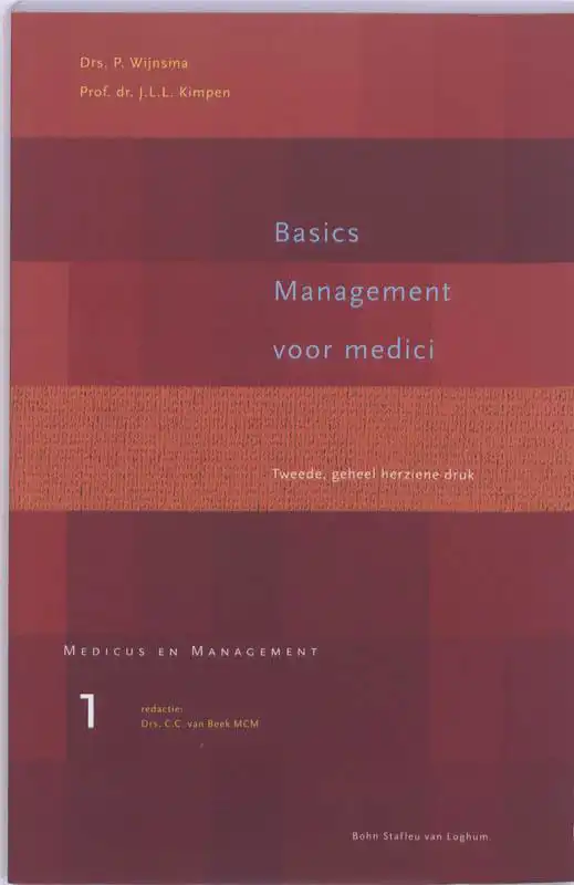 BASICS MANAGEMENT VOOR MEDICI