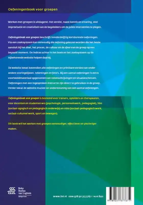OEFENINGENBOEK VOOR GROEPEN