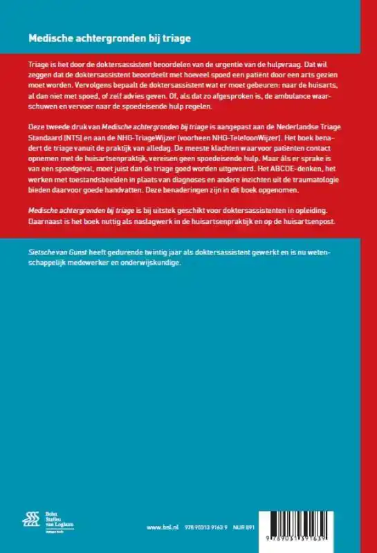 MEDISCHE ACHTERGRONDEN BIJ TRIAGE