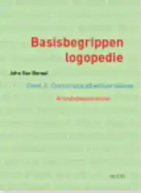 BASISBEGRIPPEN LOGOPEDIE