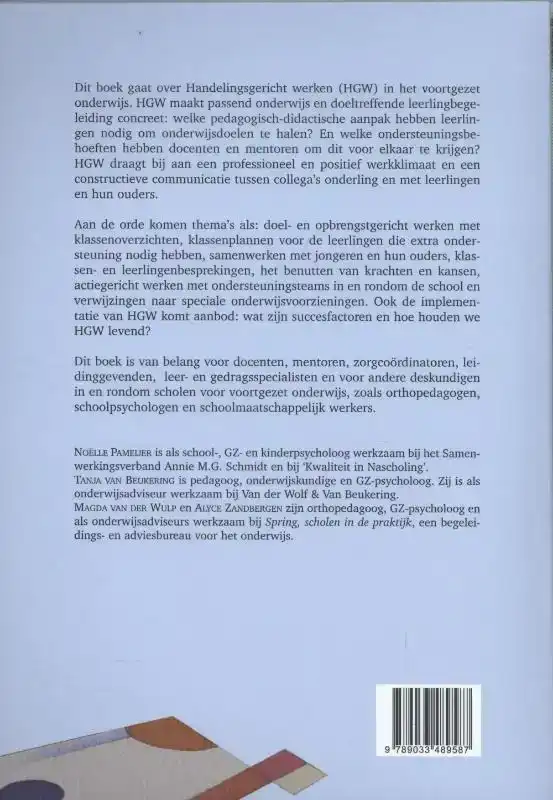 HANDELINGSGERICHT WERKEN IN HET VOORTGEZET ONDERWIJS
