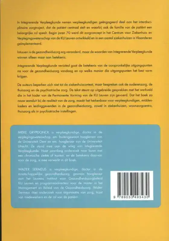 INTEGRERENDE VERPLEEGKUNDE REVISITED