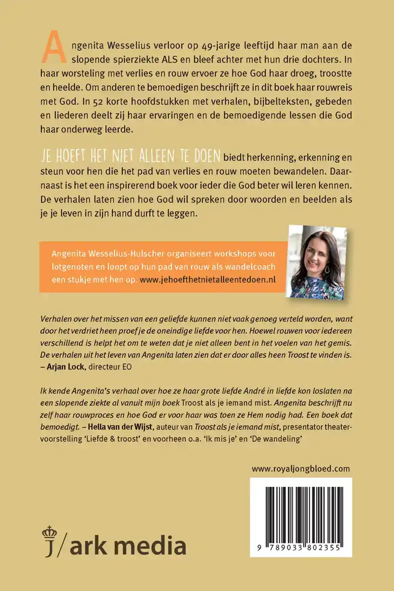 JE HOEFT HET NIET ALLEEN TE DOEN