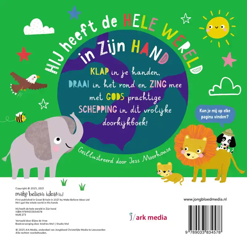HIJ HEEFT DE HELE WERELD IN ZIJN HAND