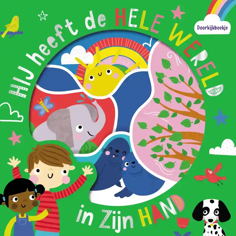 HIJ HEEFT DE HELE WERELD IN ZIJN HAND