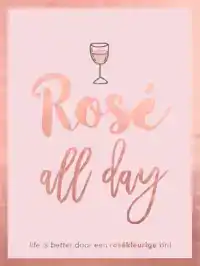 ROSE ALL DAY - CADEAUBOEK