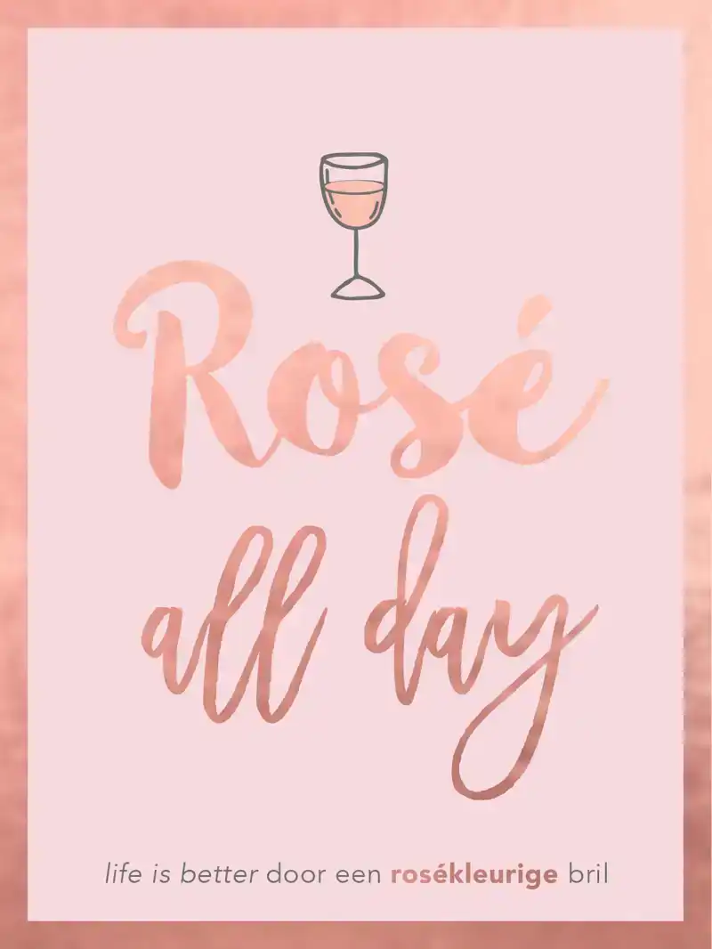 ROSE ALL DAY - CADEAUBOEK