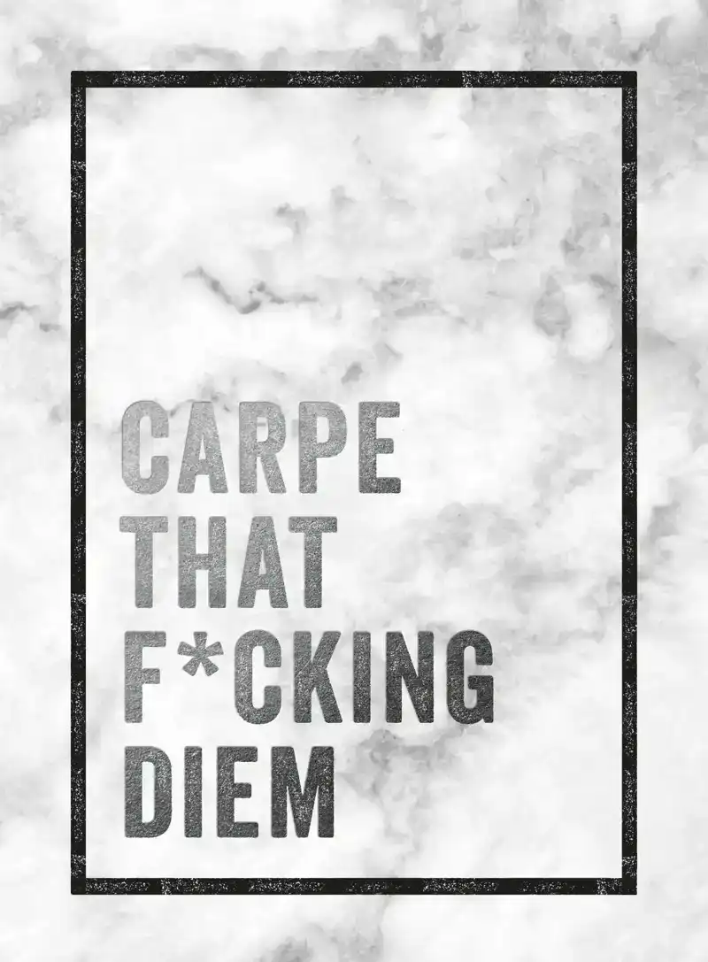 CARPE THAT F*CKING DIEM