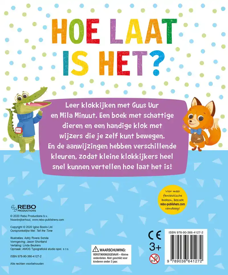KLOKBOEK-HOE LAAT IS HET?