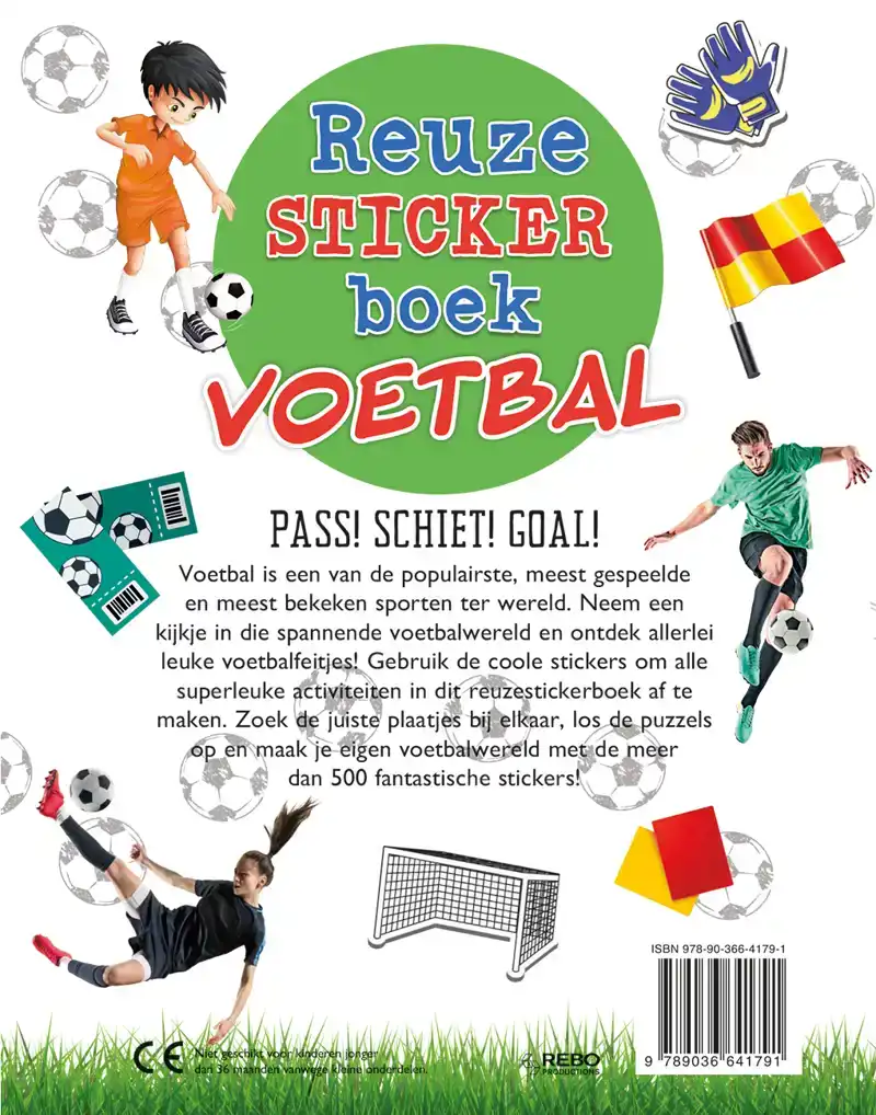 REUZESTICKERBOEK VOETBAL