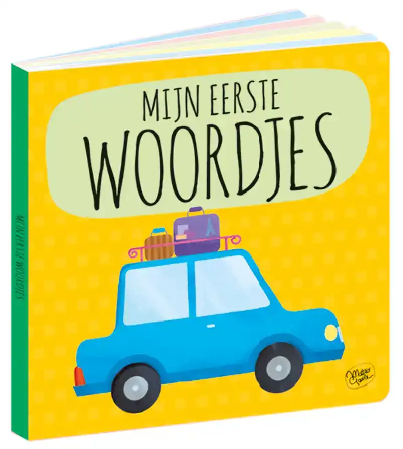 PUZZELTREIN 20 STUKJES EN BOEK - MIJN EERSTE WOORDJES