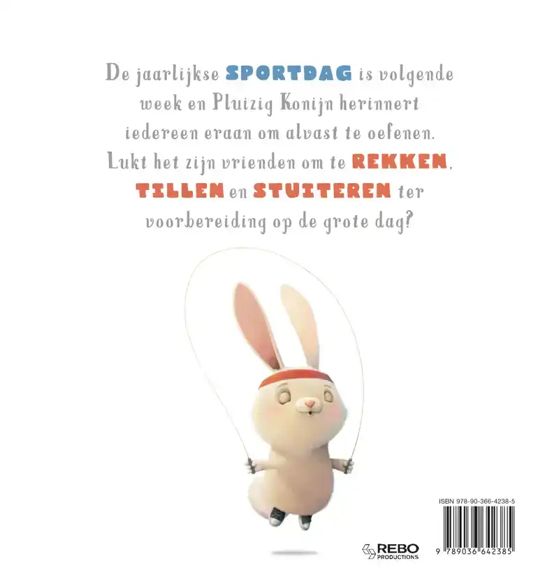 WAT HET PLUIZIGE KONIJN ZEI TEGEN DE LUIE LAMA