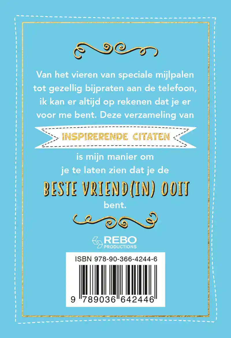 VOOR DE BESTE VRIEND(IN) OOIT - CADEAUBOEKEN