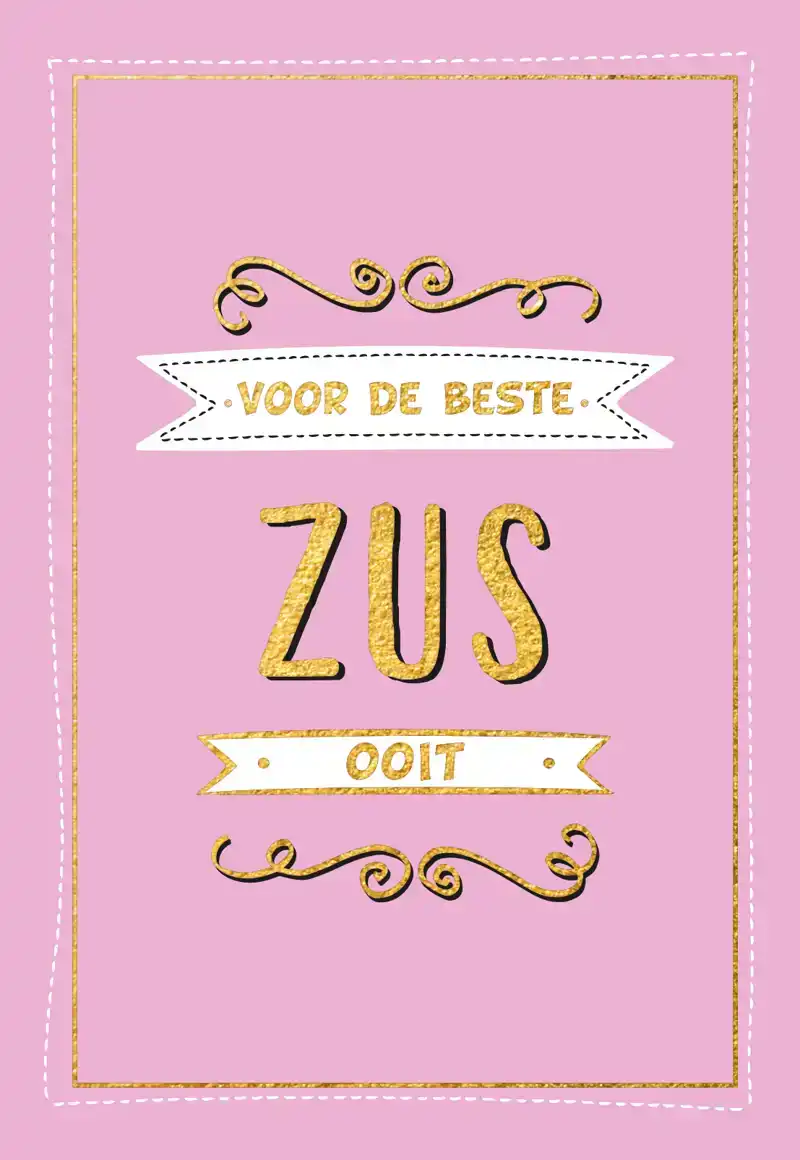 VOOR DE BESTE ZUS OOIT - CADEAUBOEKEN