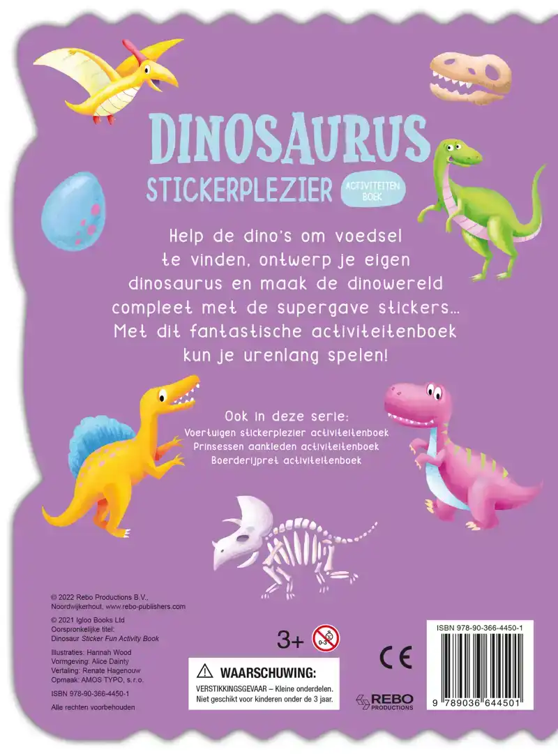 DINOSAURUS STICKERPLEZIER