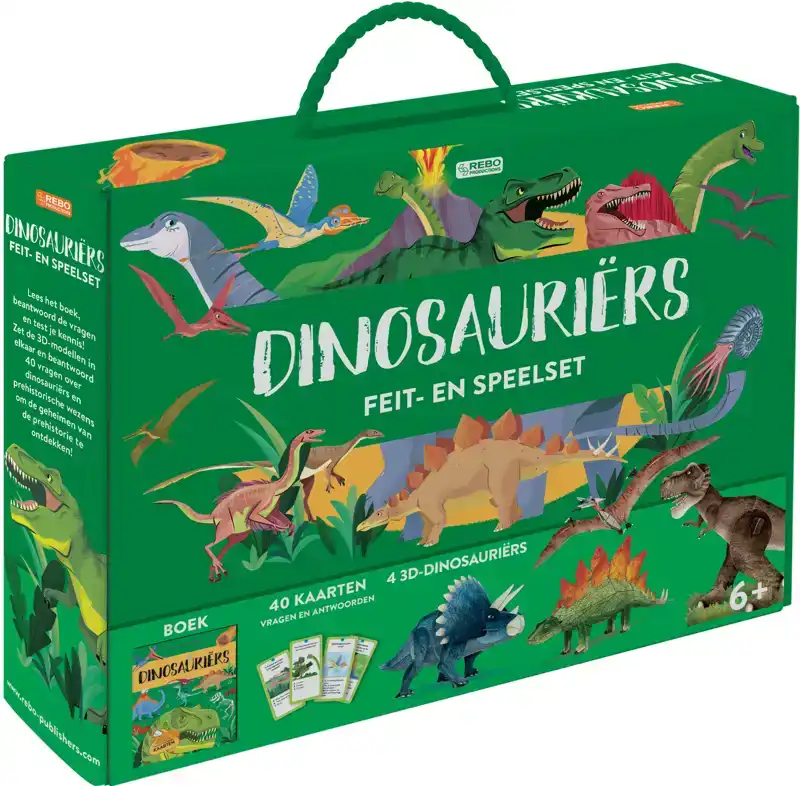 DINOSAURIERS - FEIT- EN SPEELSET