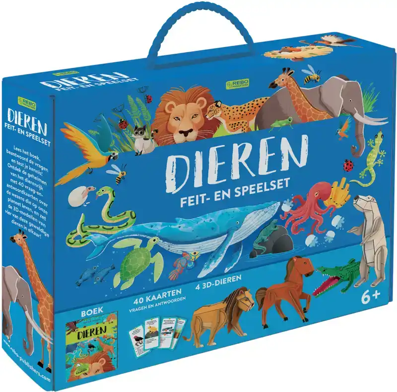 DIEREN - FEIT- EN SPEELSET