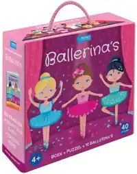 BALLERINA'S - BOEK + PUZZEL + 10 FIGUREN