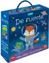 DE RUIMTE - BOEK + PUZZEL + 10 FIGUREN