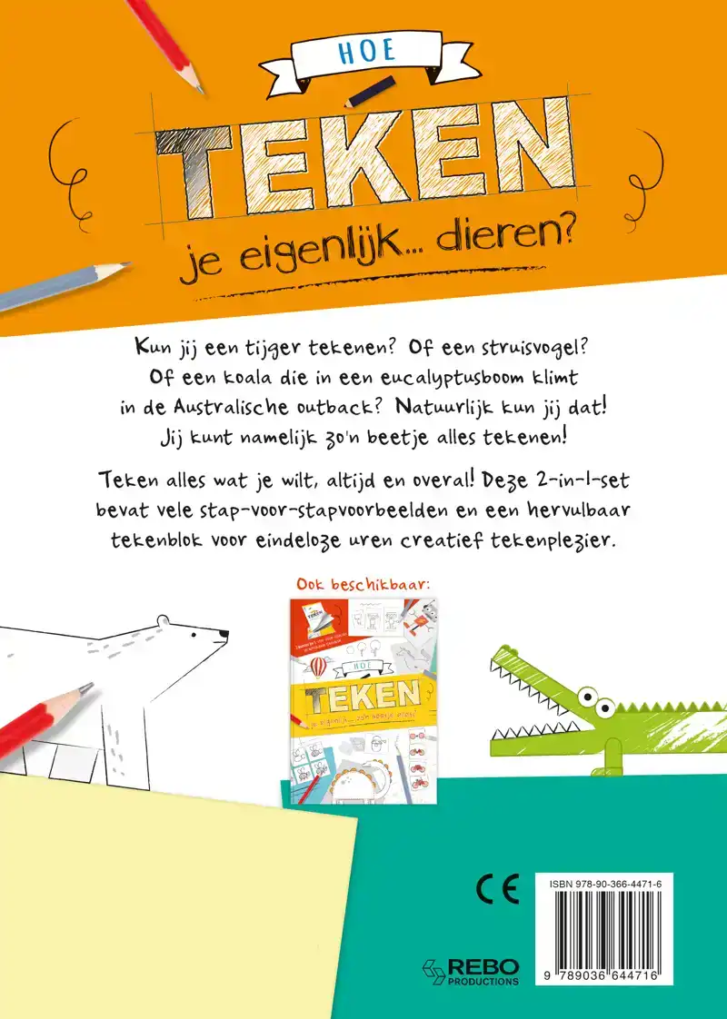 HOE TEKEN JE EIGENLIJK... DIEREN?