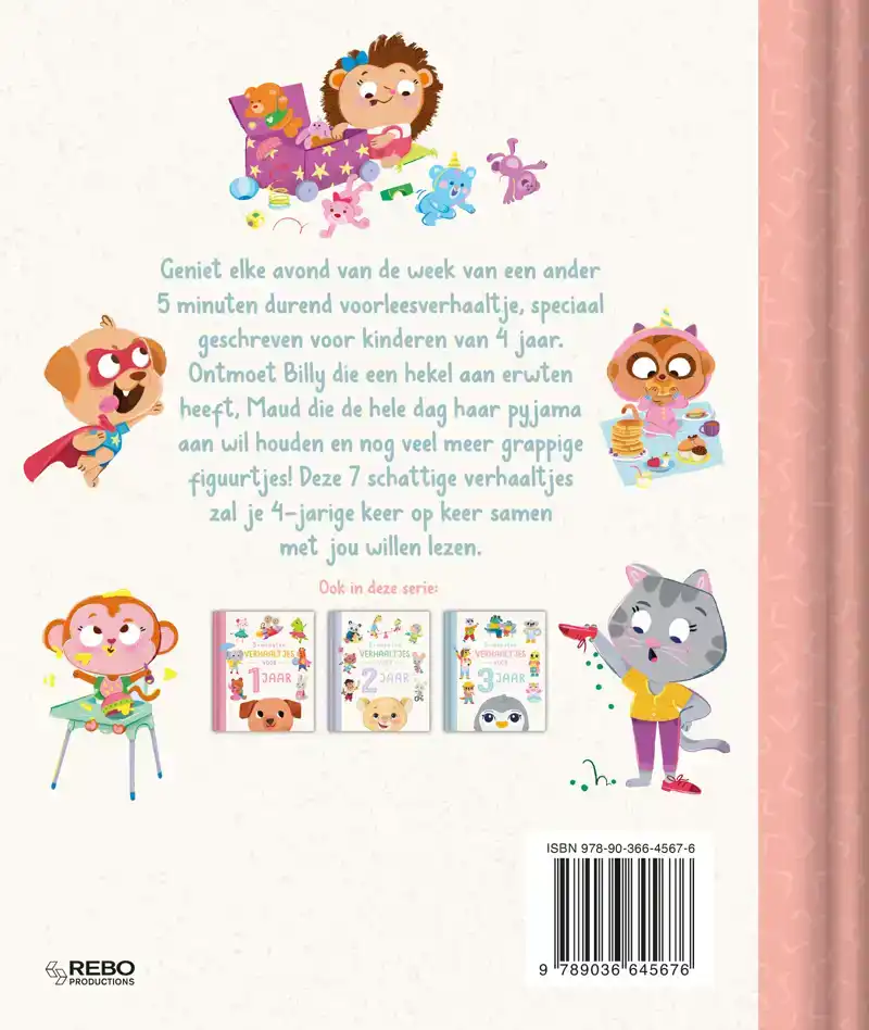 5-MINUTENVERHAALTJES VOOR 4 JAAR