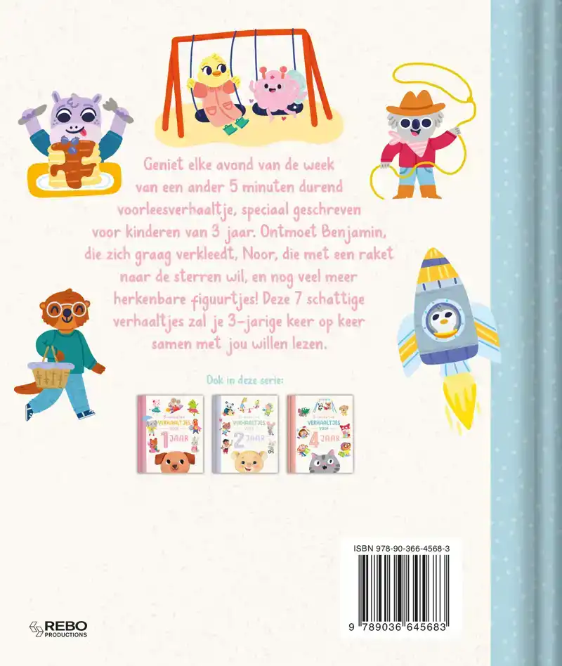 5-MINUTENVERHAALTJES VOOR 3 JAAR