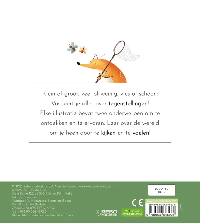 TEGENSTELLINGEN - MIJN EERSTE VOELBOEK