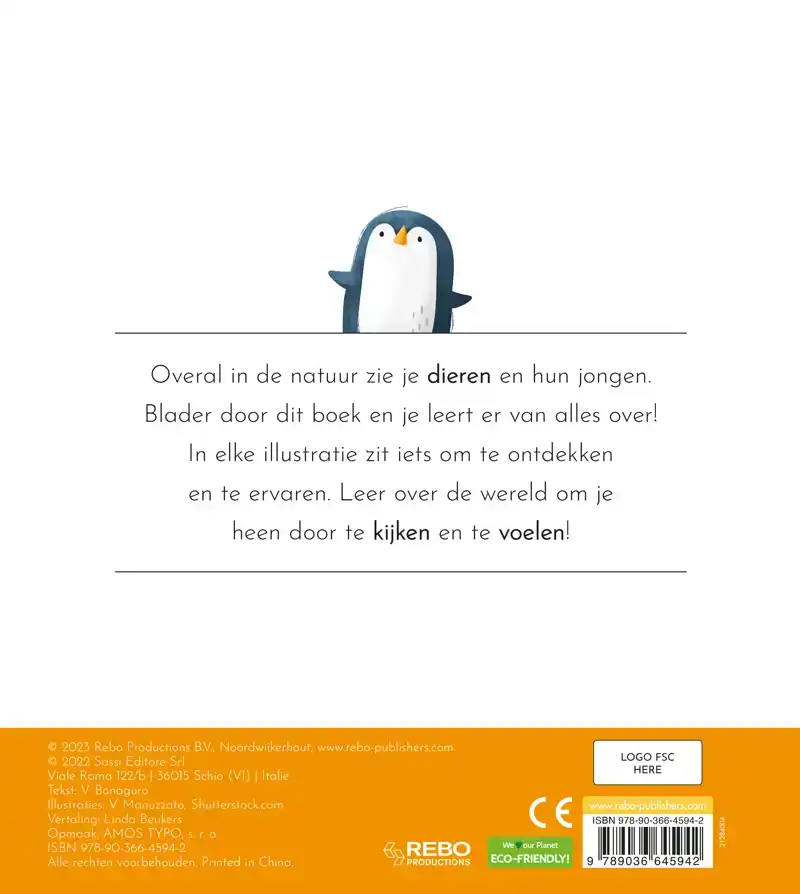 DIEREN - MIJN EERSTE VOELBOEK