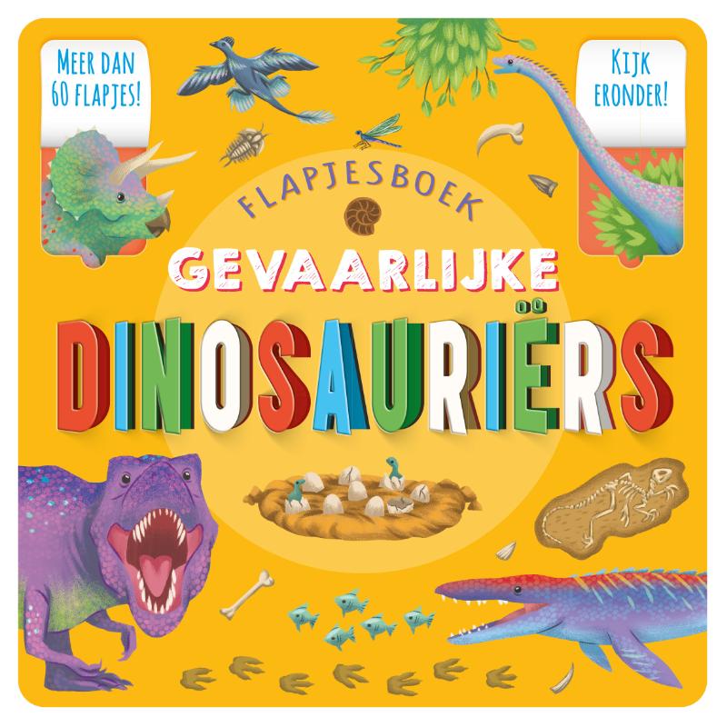 FLAPJESBOEK GEVAARLIJKE DINOSAURIERS