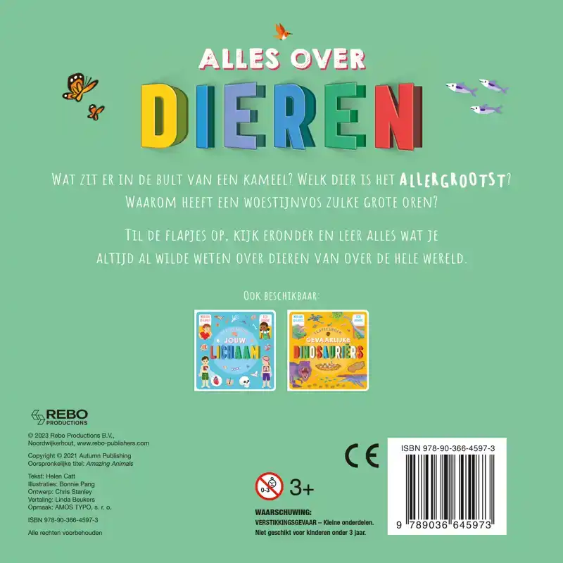 FLAPJESBOEK ALLES OVER DIEREN