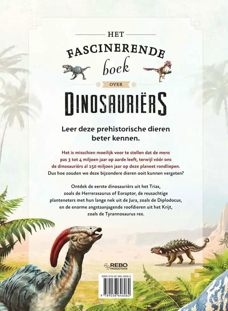 HET FASCINERENDE BOEK OVER DINOSAURIERS