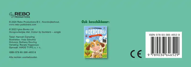 JUNGLE - KLEUREN OP NUMMER