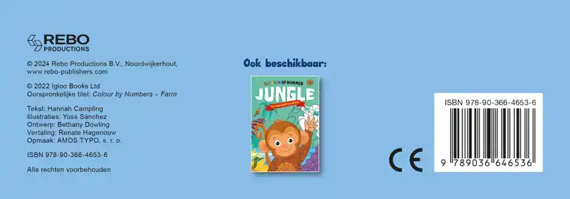 BOERDERIJ - KLEUREN OP NUMMER