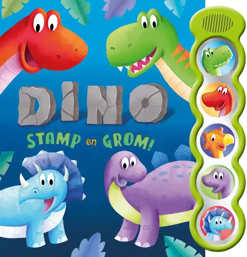 DINO STAMP EN GROM!