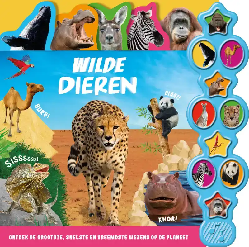 WILDE DIEREN - 10-GELUIDENBOEK