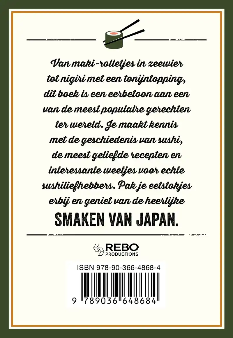 HET KLEINE ZAKBOEK SUSHI