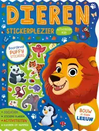 DIEREN STICKERPLEZIER ACTIVITEITENBOEK