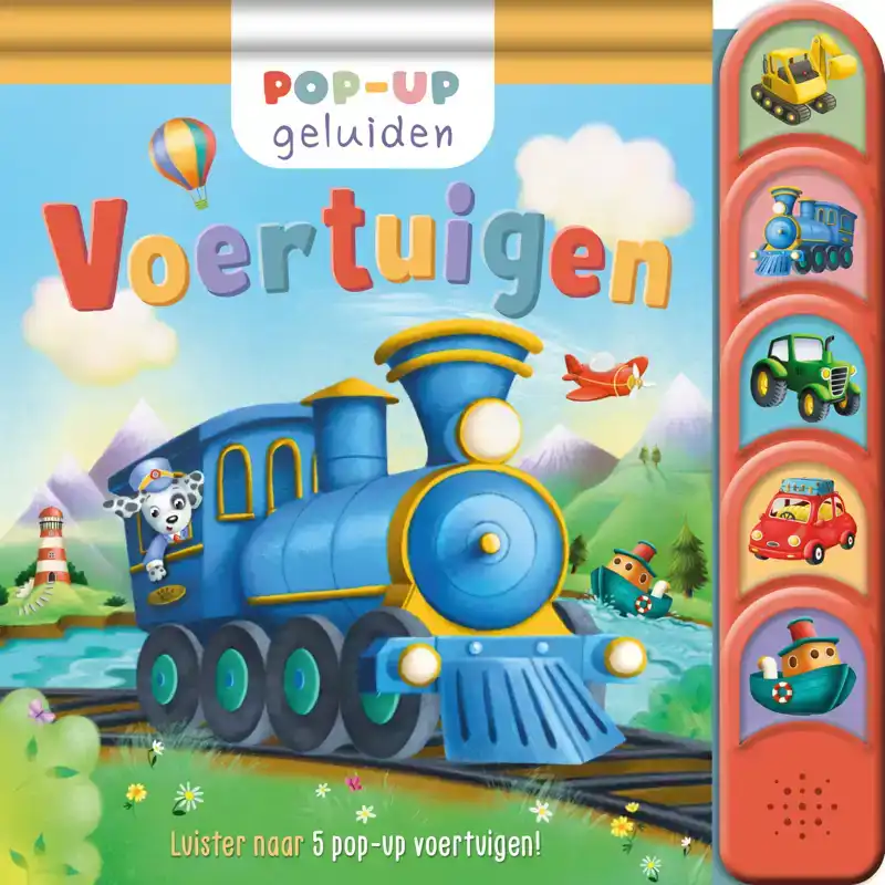 VOERTUIGEN - POP-UP GELUIDENBOEK