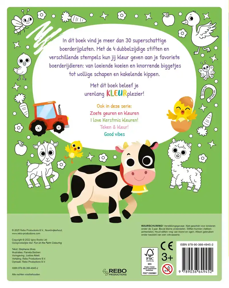 BOERDERIJ KLEUREN! - KLEURMANIA