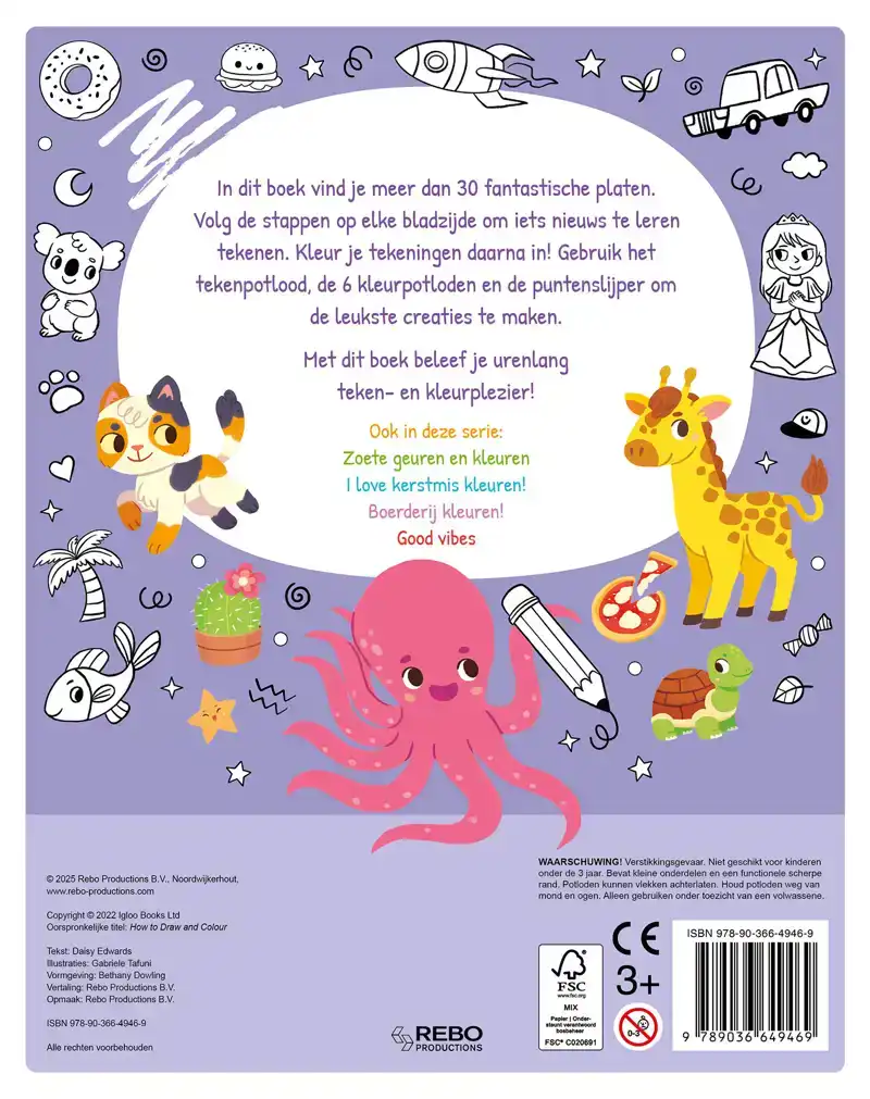 TEKEN & KLEUR! - KLEURMANIA