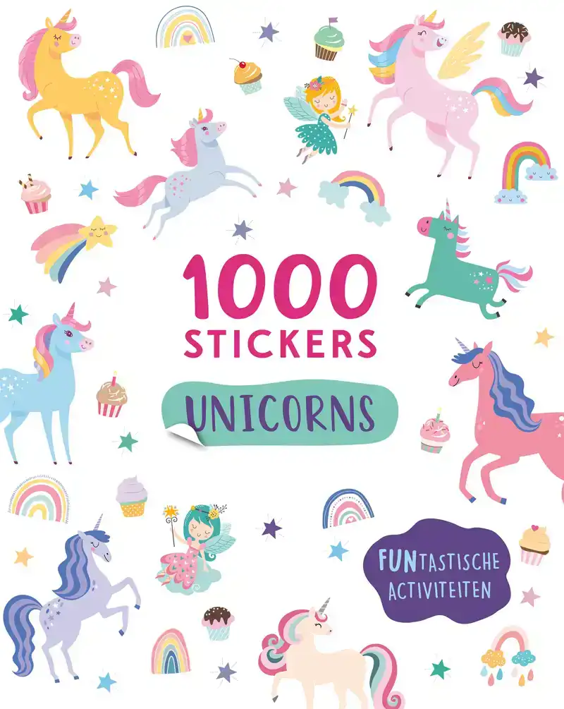 UNICORNS & FRIENDS - 1000 STICKERS