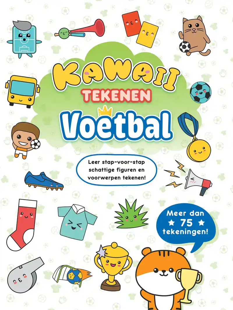 KAWAII TEKENEN VOETBAL