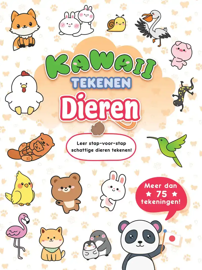 KAWAII TEKENEN DIEREN