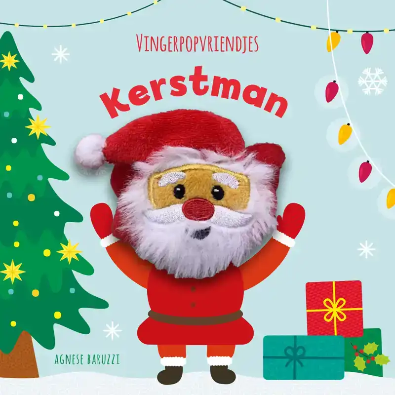 KERSTMAN - VINGERPOPVRIENDJES