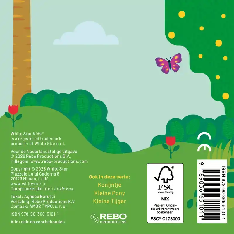 KLEINE VOS - VINGERPOPVRIENDJES