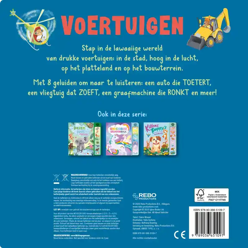 VOERTUIGEN - 8-GELUIDENBOEK