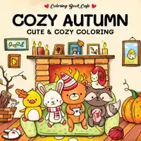 COZY AUTUMN - COLORING BOOK CAFE