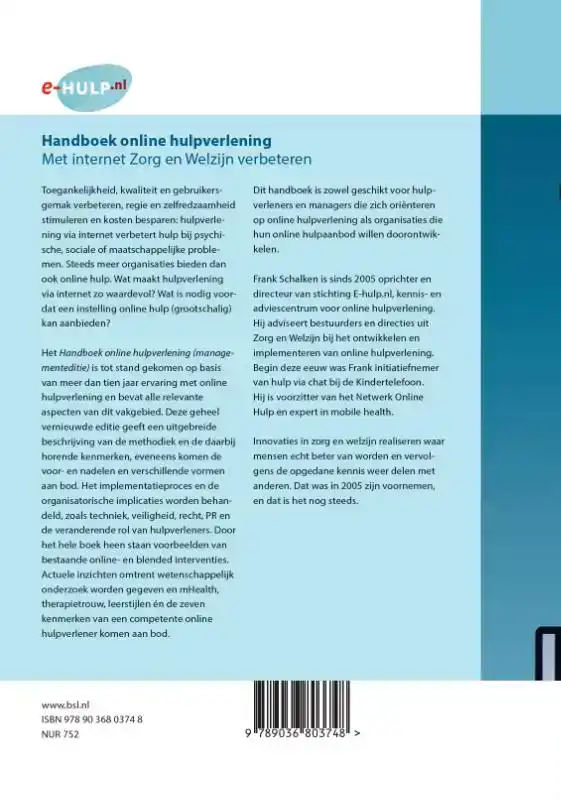 HANDBOEK ONLINE HULPVERLENING