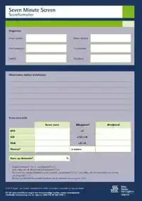 SEVEN MINUTE SCREEN (7MS) - SCOREFORMULIEREN